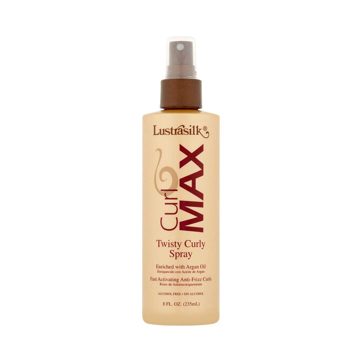 Lustrasilk Curl Max Twisty Curly Spray 8 Oz (Pack of 6)