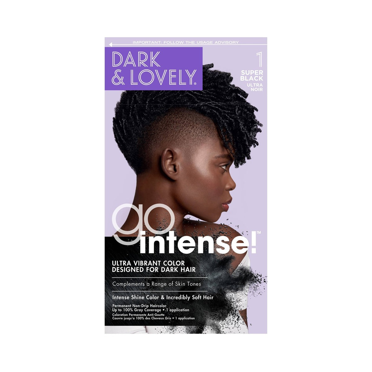 SoftSheen-Carson Dark and Lovely Go Intense Super Black (Pack of 12) - view 2