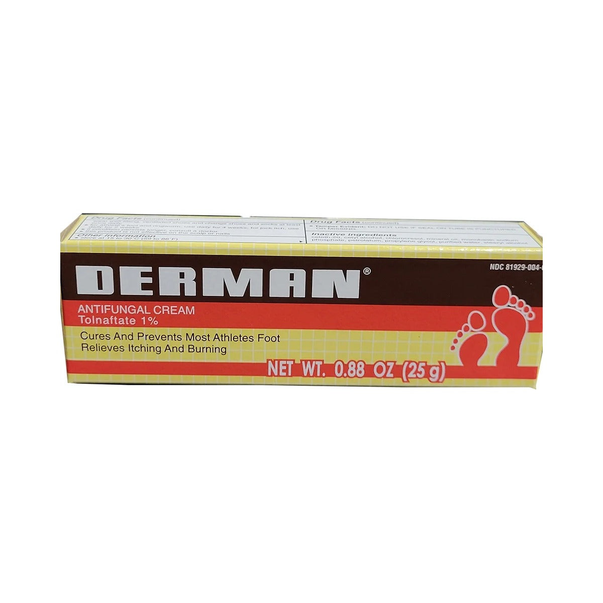 Derman Antifungal Cream 0.88 Oz (Pack of 144)