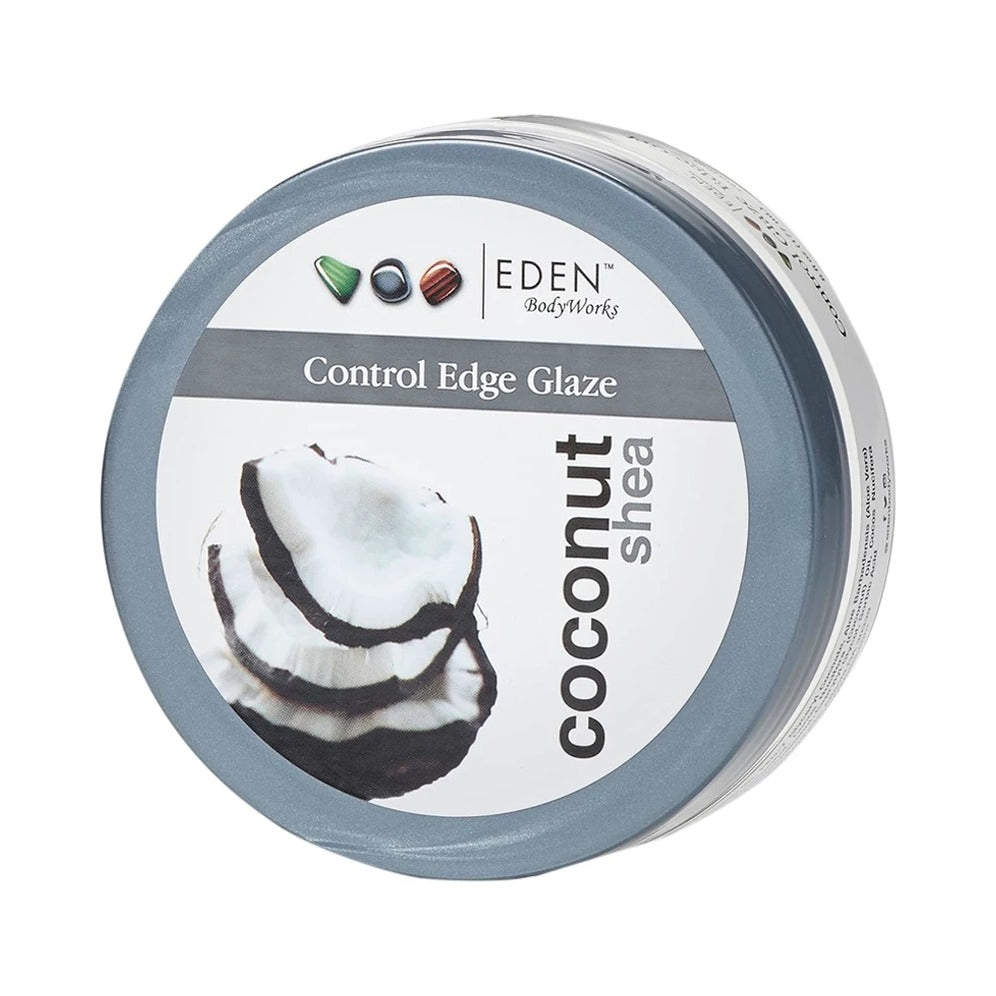 Eden BodyWorks Coconut Shea Edge Control Gel 6 Oz (Pack of 6)