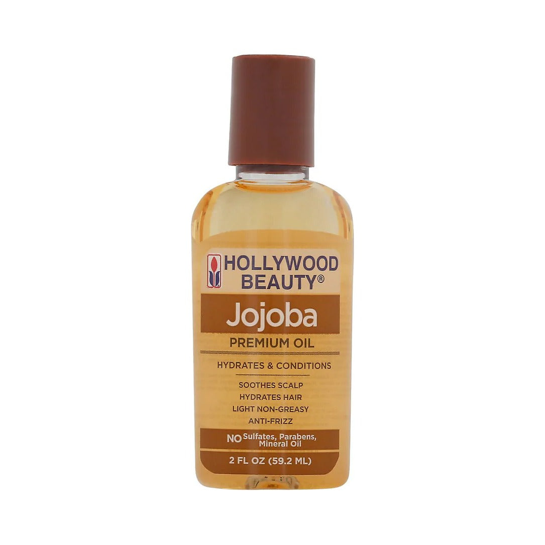 Hollywood Beauty Jojoba Hair Oil 2 Fl Oz (Pack of 72)