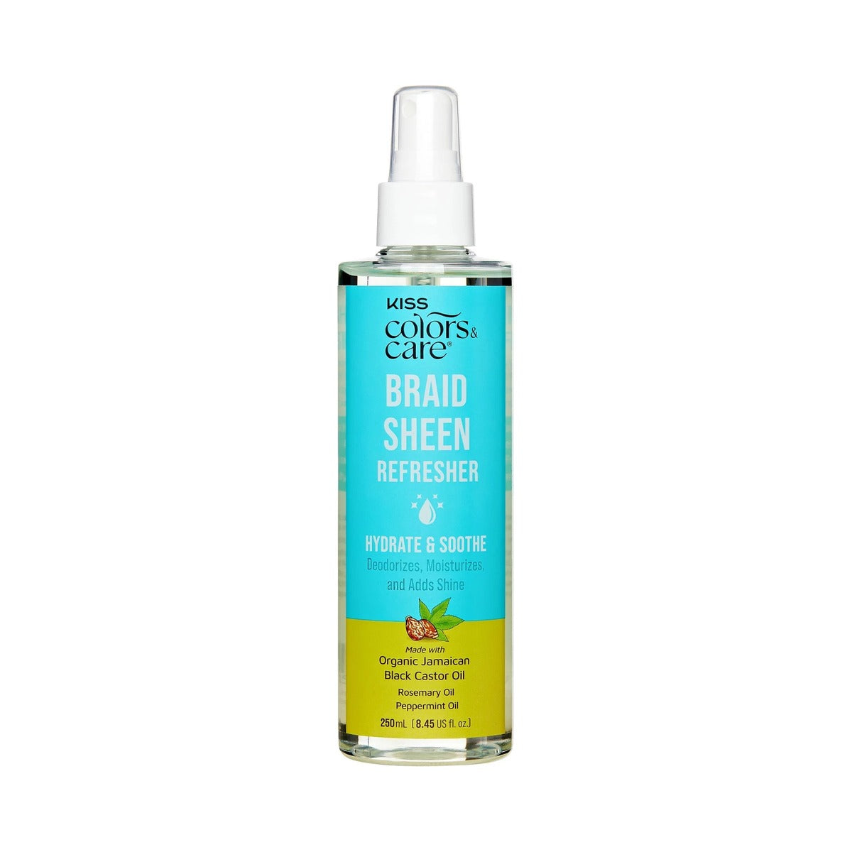 KISS Products Color Care Braid Sheen Hair Spray 8.45 Oz (Pack of 36)