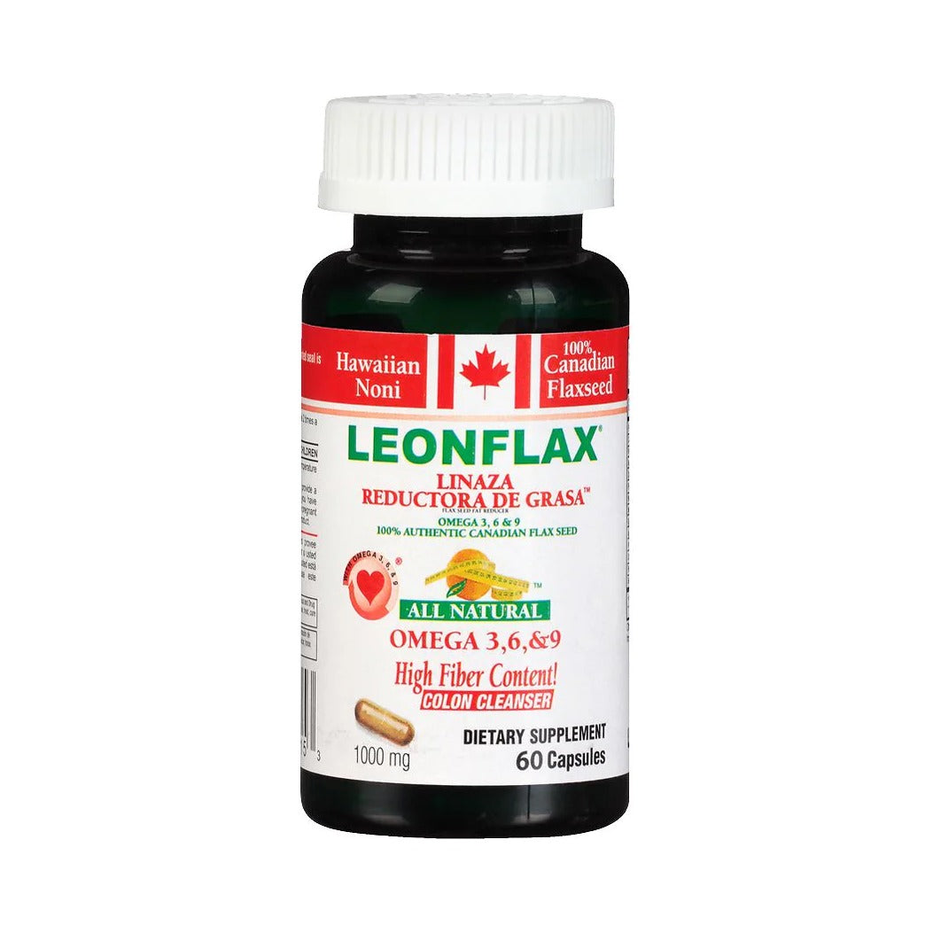LeonFlax Flax Seed Omega-3-6-9 Capsules 60 Ct (Pack of 100) - view 2