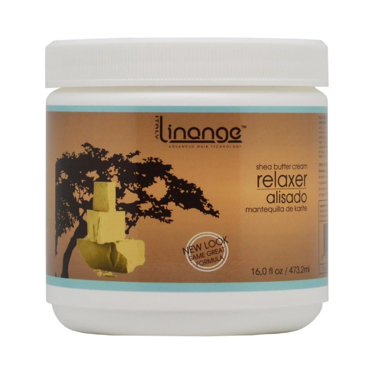 Linange Shea Butter Cream Relaxer 16 Oz (Pack of 12)