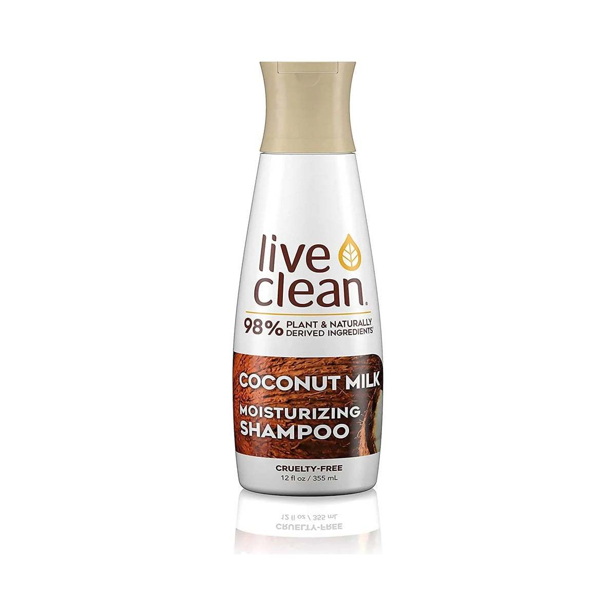 Live Clean Coconut Milk Moisturizing Shampoo 12 Oz (Pack of 4)