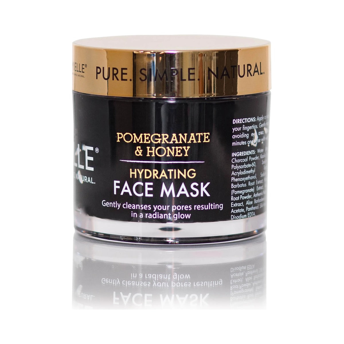 Mielle Organics Pomegranate & Honey Hydrating Face Mask 3.5 Oz (Pack of 12)