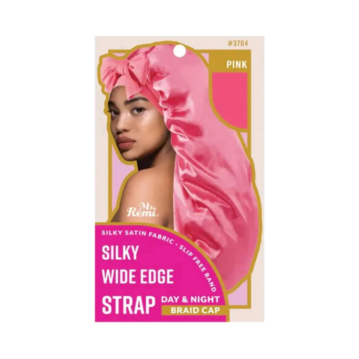 MS Remi Silky Wide Edge Strap Day Night Cap Braid (Pack of 144)