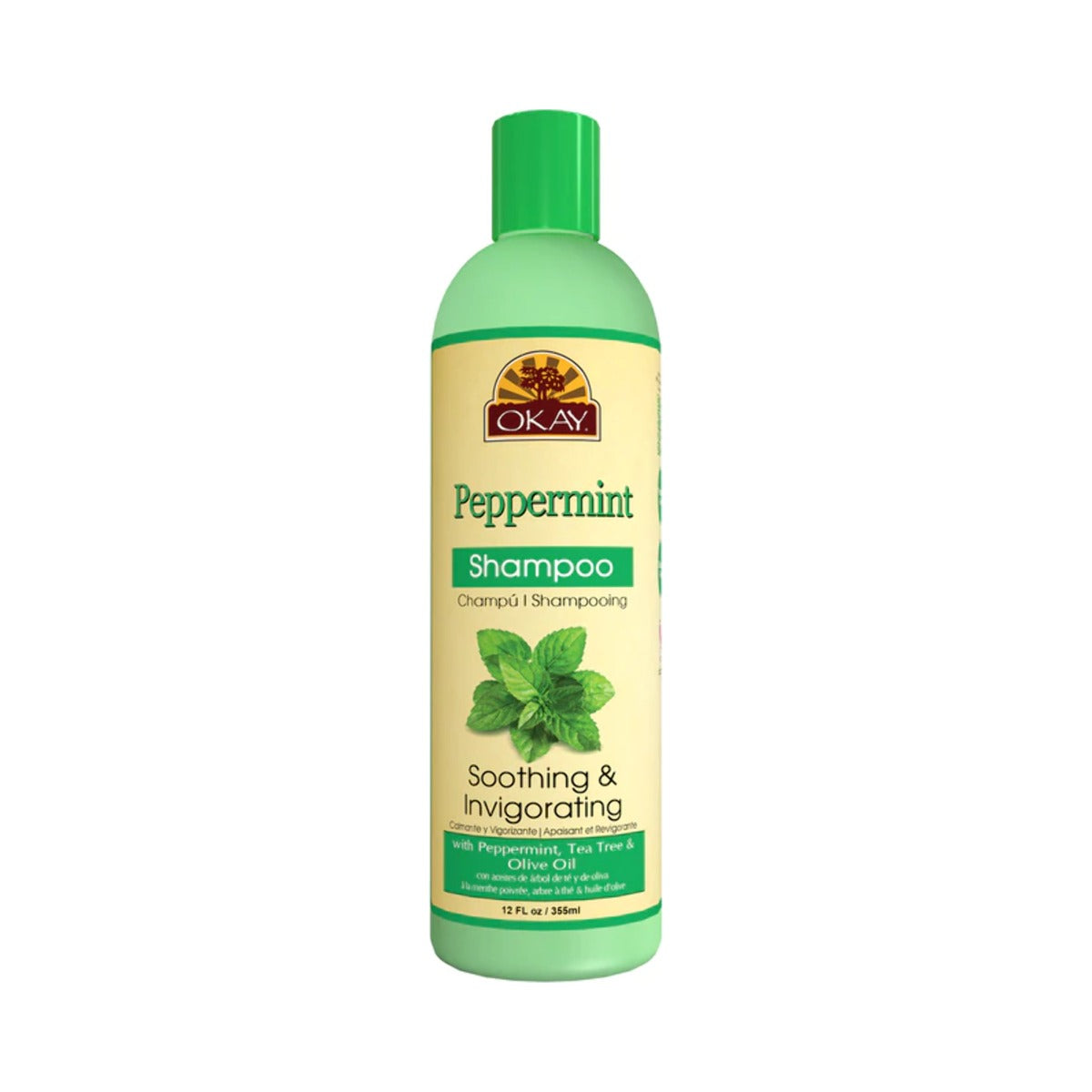 Mielle Okay Peppermint Shampoo 12 Oz (Pack of 12)