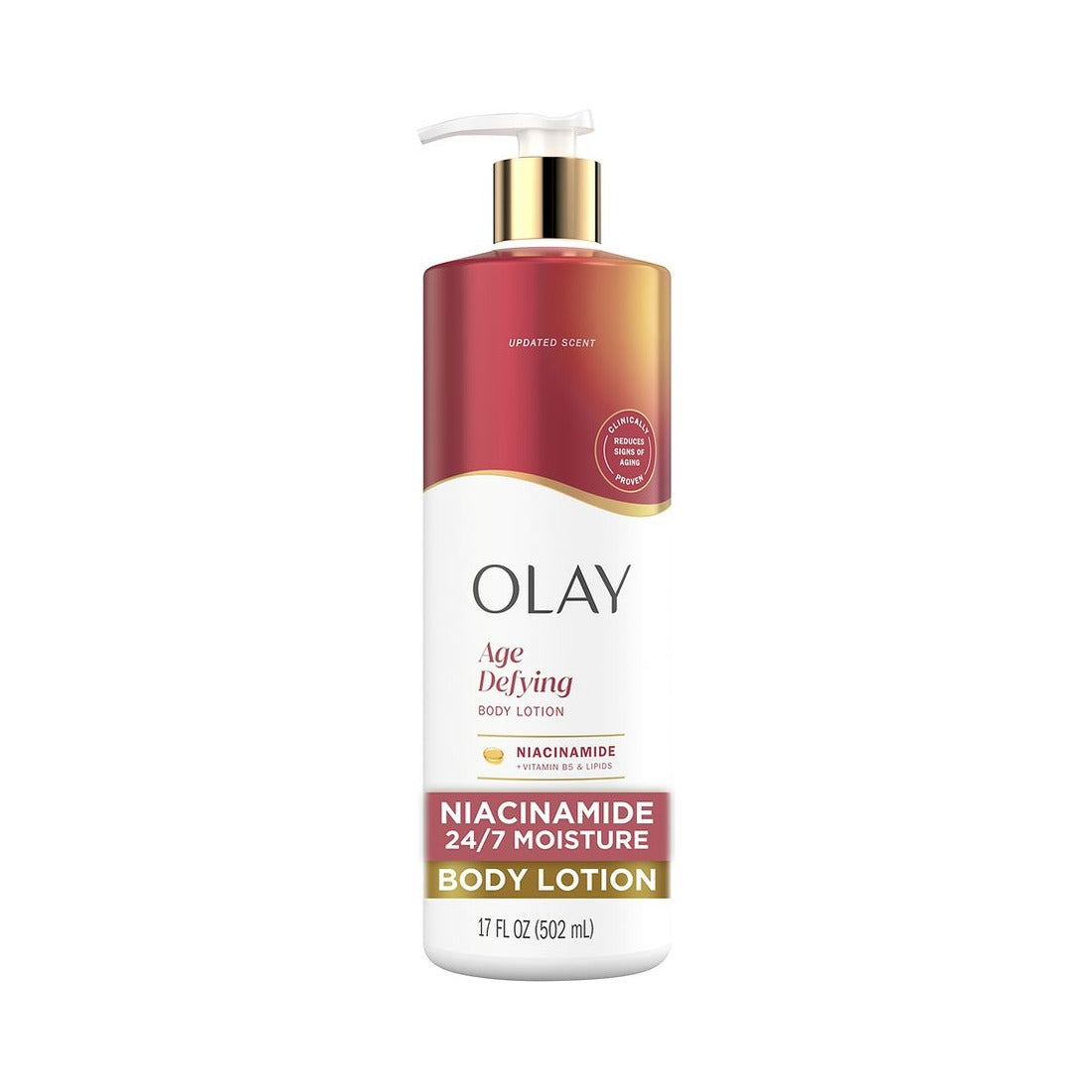 Olay Age Defying Body Lotion 17 Fl Oz (Pack of 4)