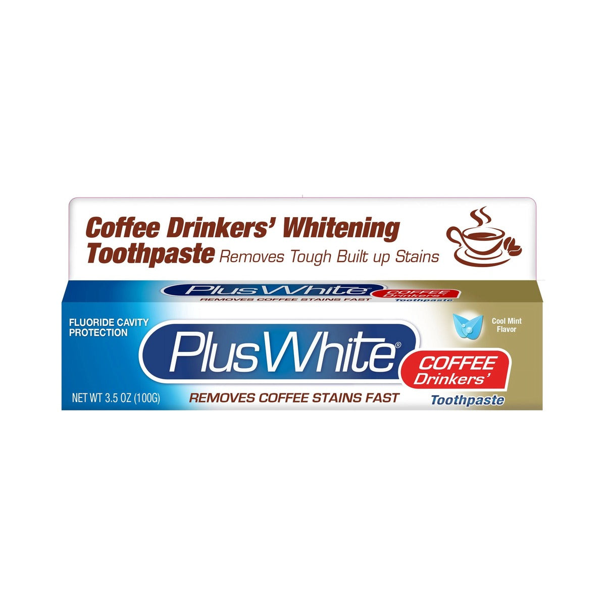 Plus White Coffee Drinkers' Whitening Toothpaste 3.5 Oz (Pack of 24)