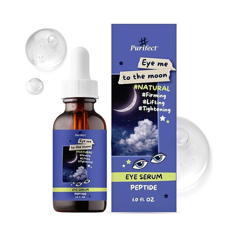 Purifect by Symphony Beauty Eye Me to the Moon Peptide Eye Serum 1 Fl Oz (Pack o