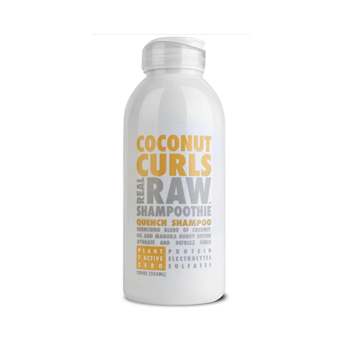 Real Raw Shampoothie Coconut Curls Quench Shampoo 12 Fl Oz (Pack of 6)
