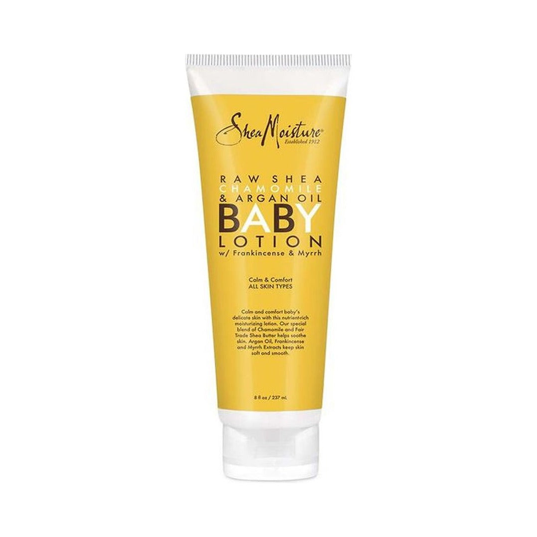 SheaMoisture Baby Lotion Raw Shea + Chamomile + Argan Oil 8 Oz (Pack of 24)