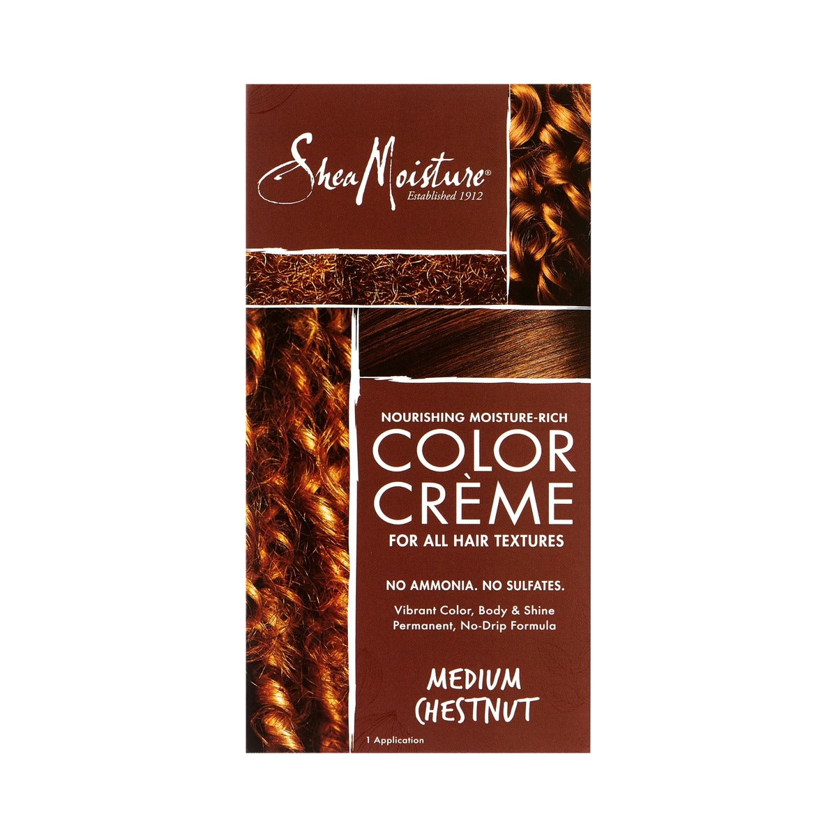 SheaMoisture Moisture-Rich Ammonia-Free Hair Color 12 Oz (Pack of 4)