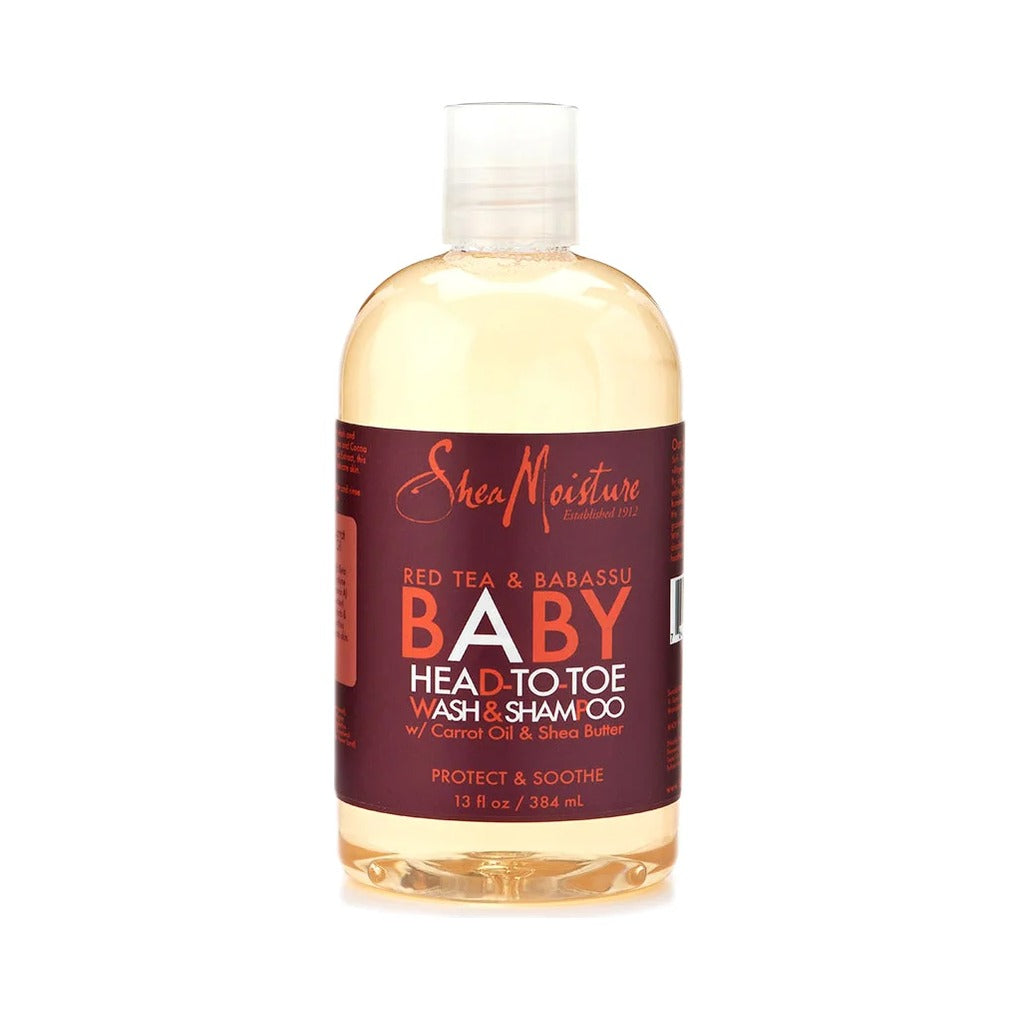 SheaMoisture Red Bush & Babassu Head-to-Toe Wash 13 Oz (Pack of 24)