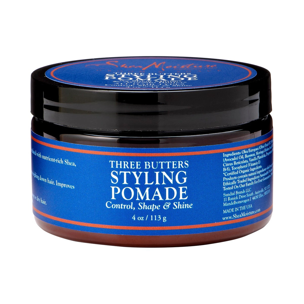 SheaMoisture Three Butters Styling Pomade 4 Oz (Pack of 12)