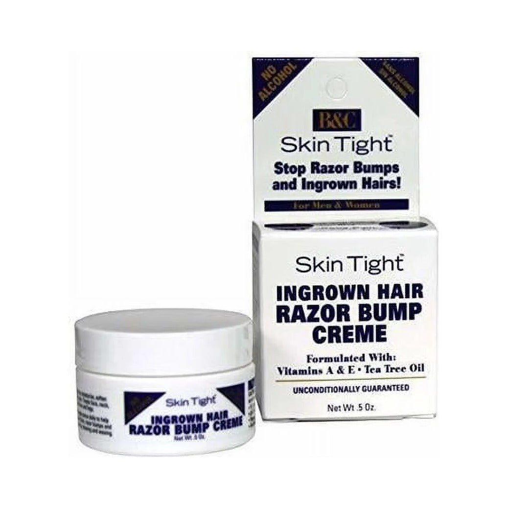 Skin Tight Ingrown Hair Razor Bump Creme 0.5 Oz (Pack of 12)
