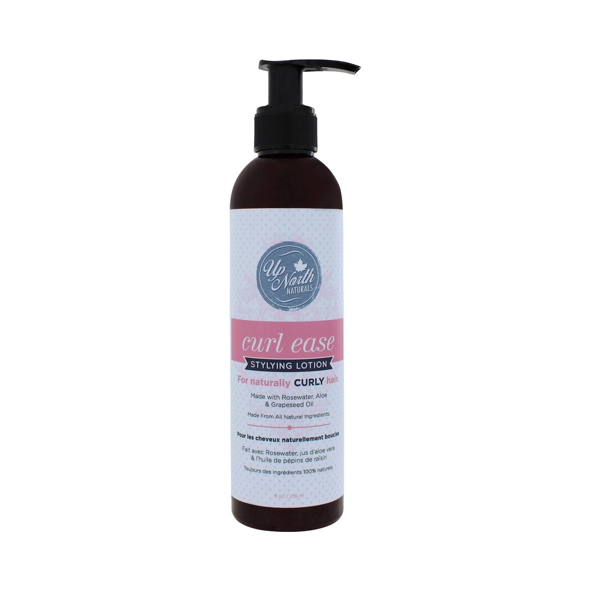Up North Naturals Curl Ease Styling Lotion 8 Oz (Pack of 6)