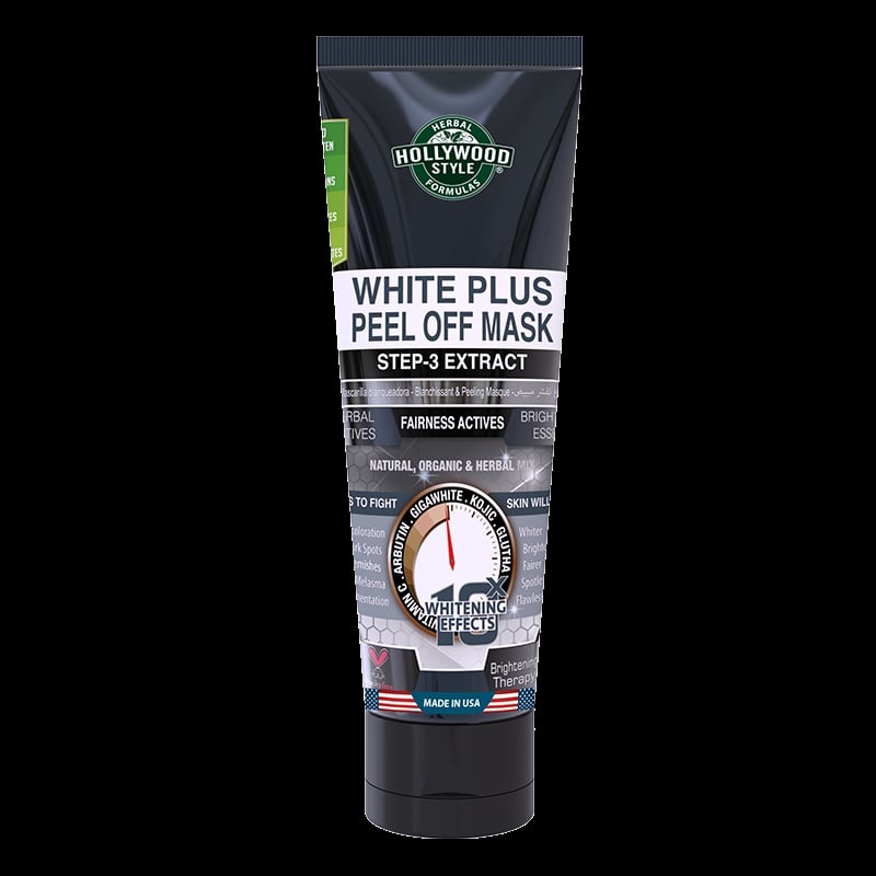 Hollywood Style White Plus Peel Off Mask 3.2 Oz (Pack of 24)