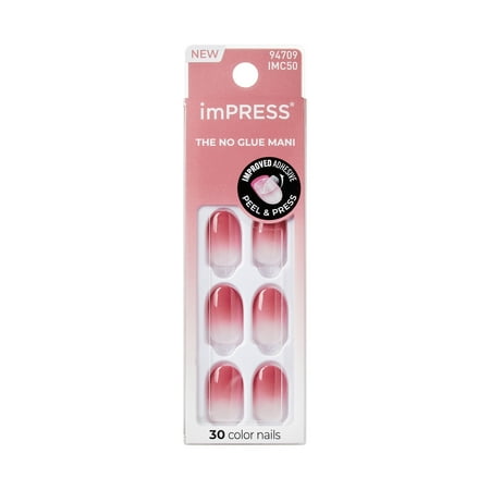 KISS imPRESS Press-On Nails Beat The Heat 30 Ct (Pack of 36)