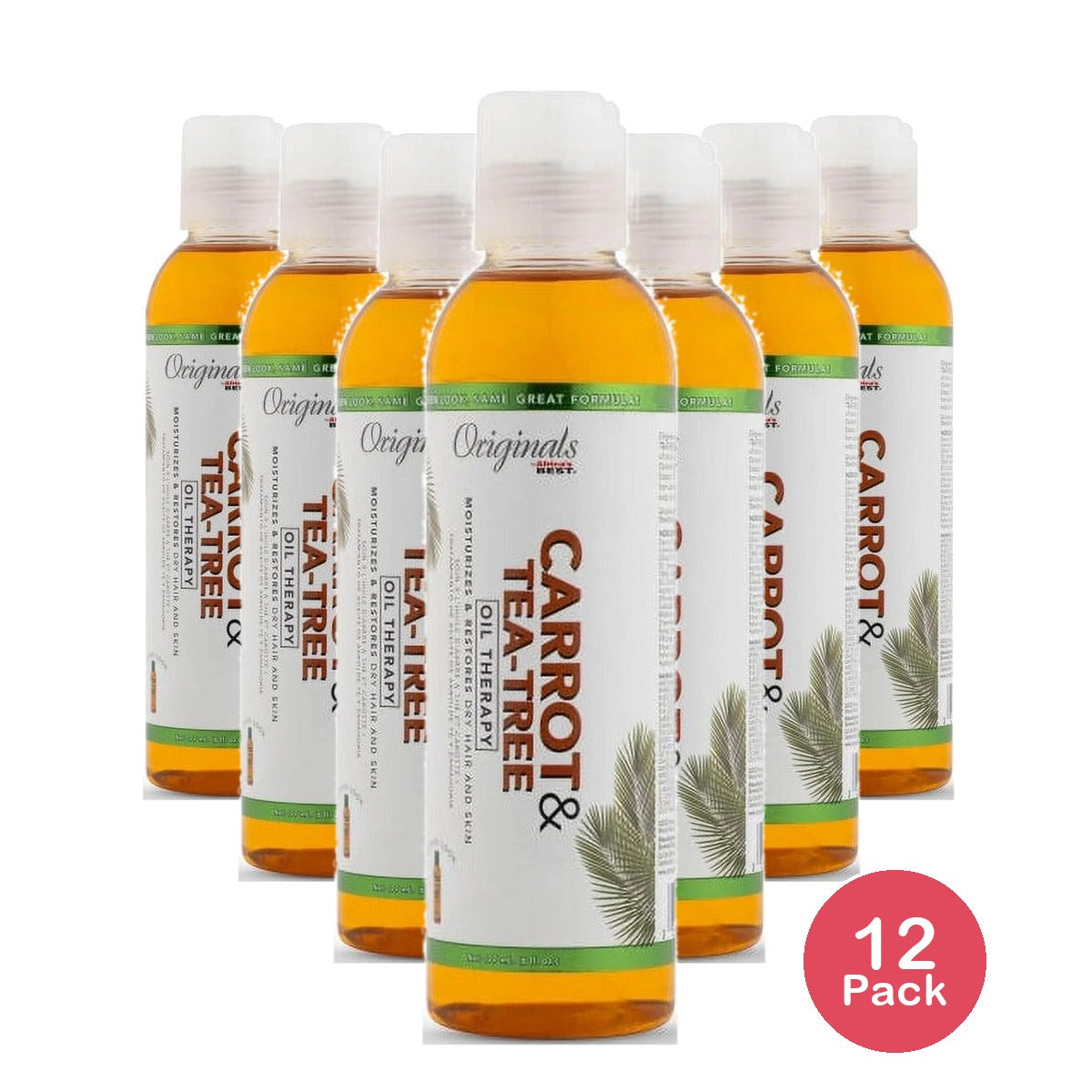 Africa's Best Carrot & Tea Tree Oil 6 Oz (Pack of 12)