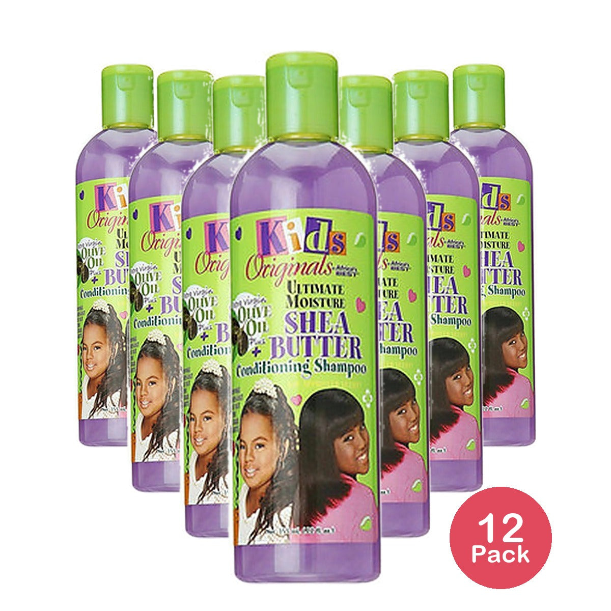 Africa's Best Kids Originals Shea Butter Shampoo 12 Oz (Pack of 12)
