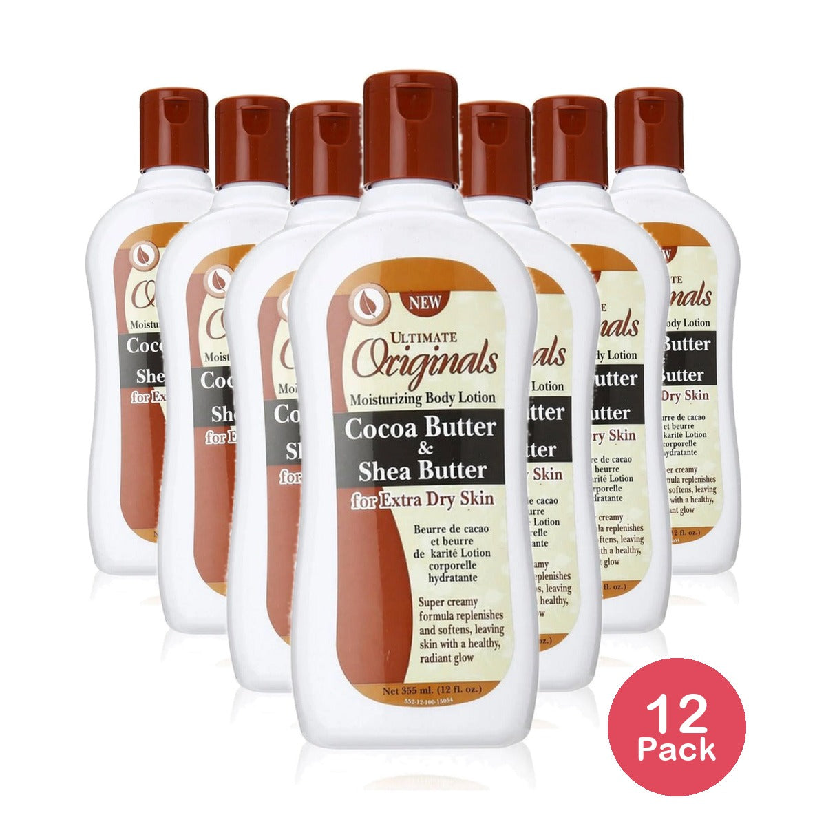 Africa's Best Organics Ultra Skin Lotion 12 Oz (Pack of 12)
