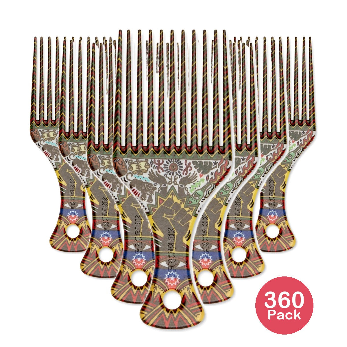 Afropick Power Hair Comb (Pack of 360)