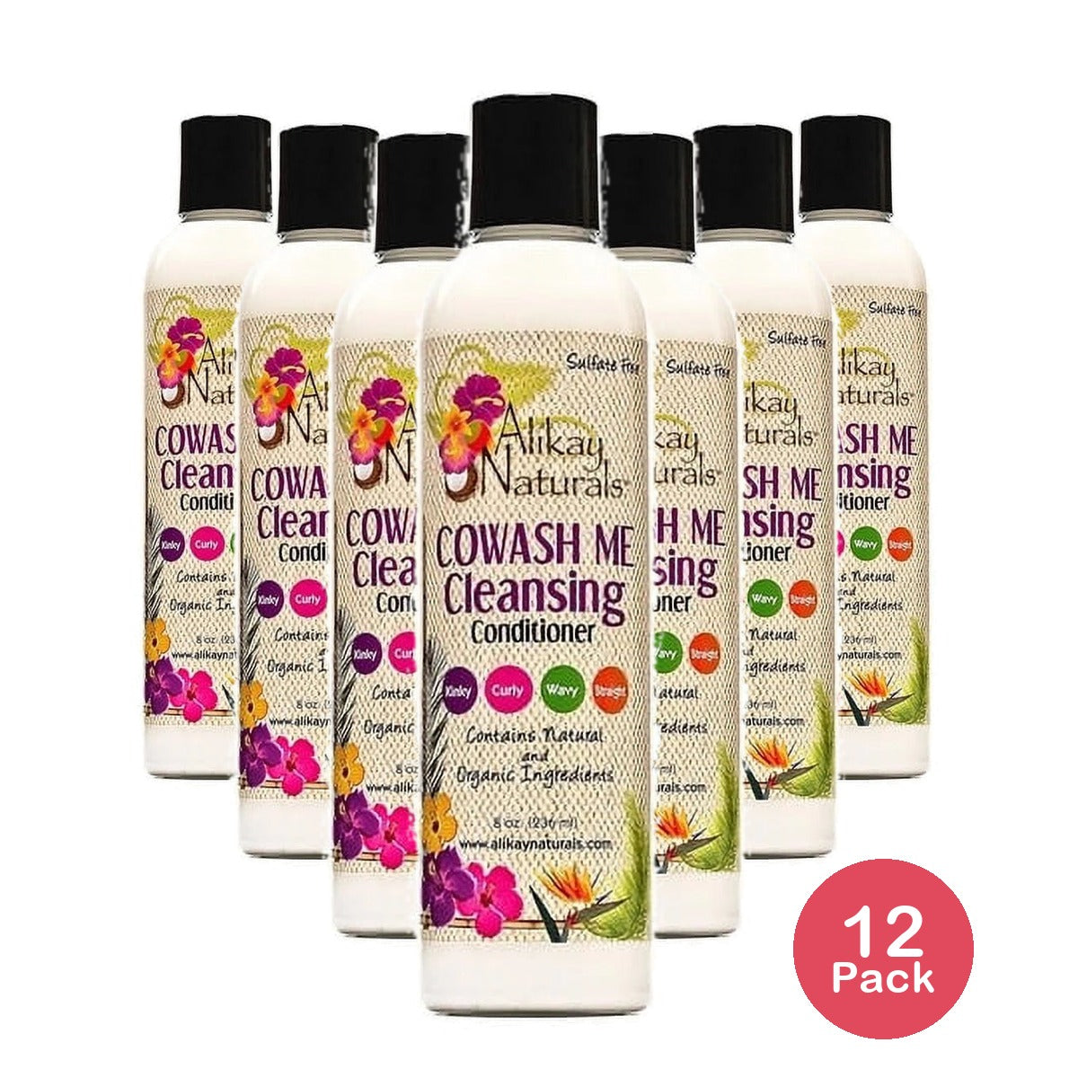 Alikay Co-Wash Me Cleansing Conditioner 8Z 8 Oz (Pack of 12)