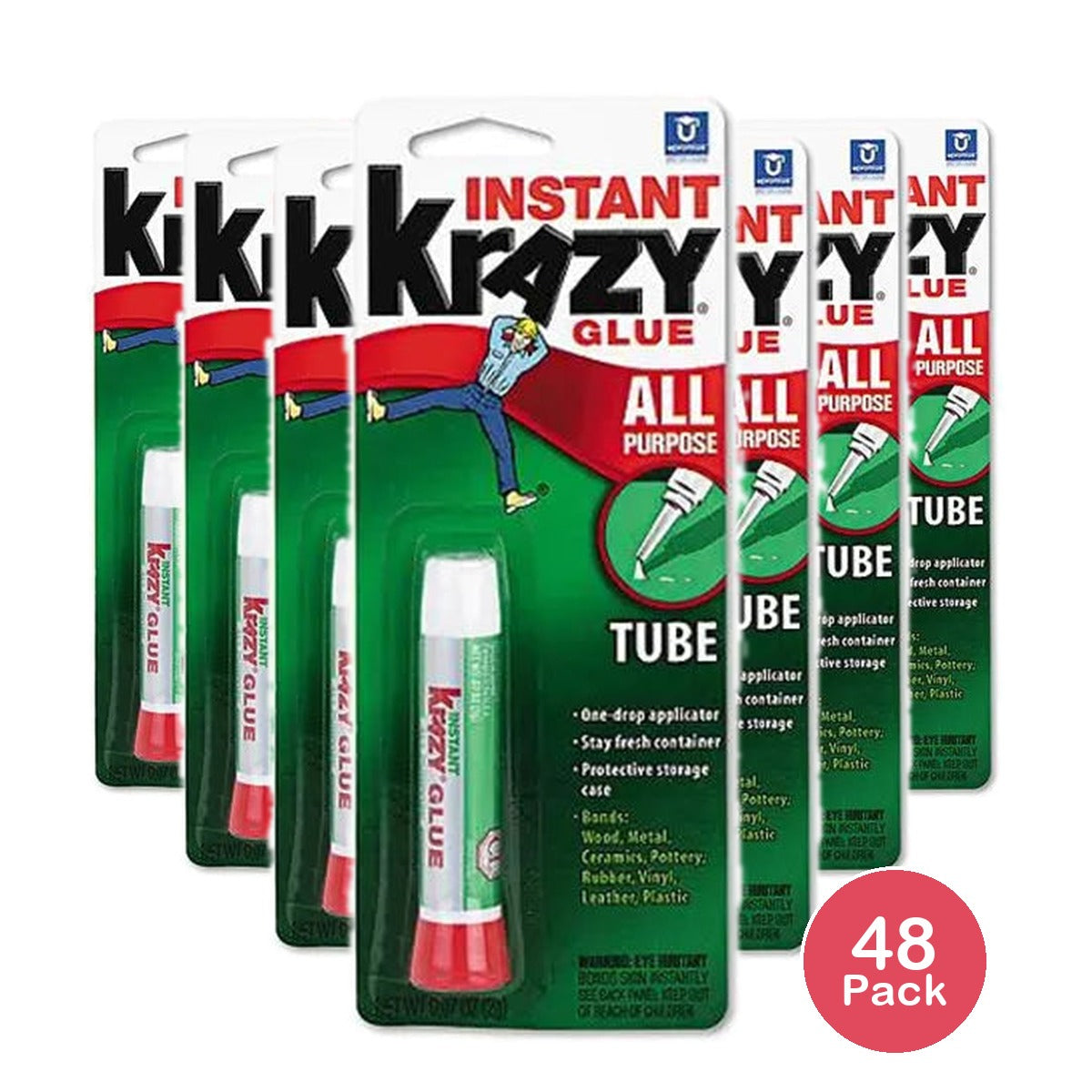 All Purpose Instant Krazy Glue0.07Oz (Pack Of 48)