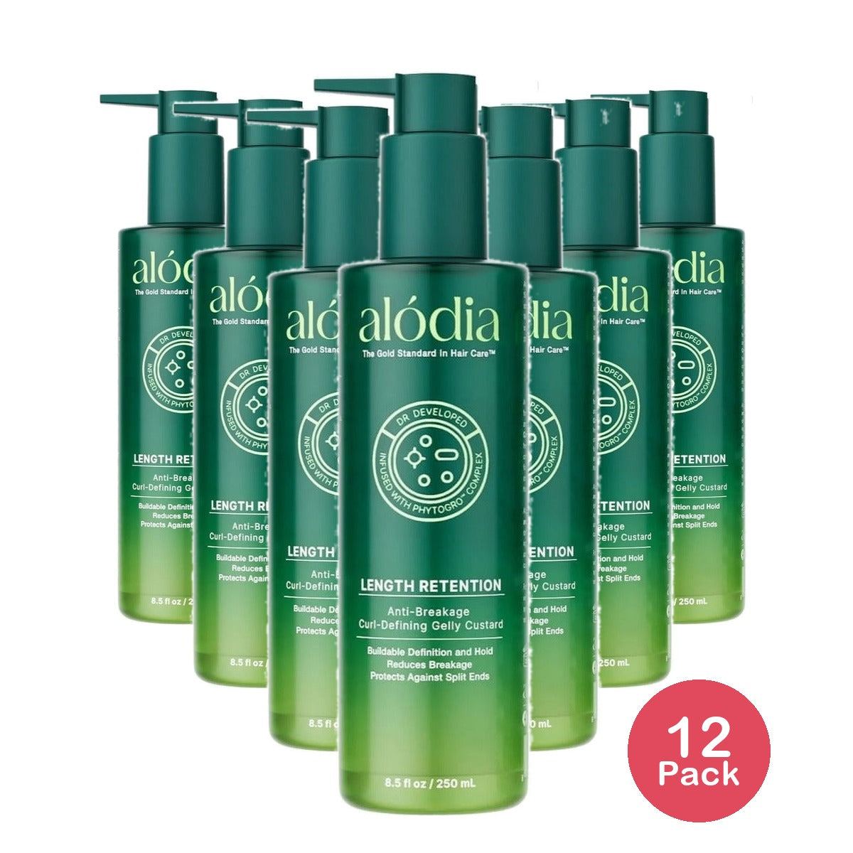Alodia Anti-Breakage Curl Defining Gelly Custard 8.5 Oz (Pack of 12)