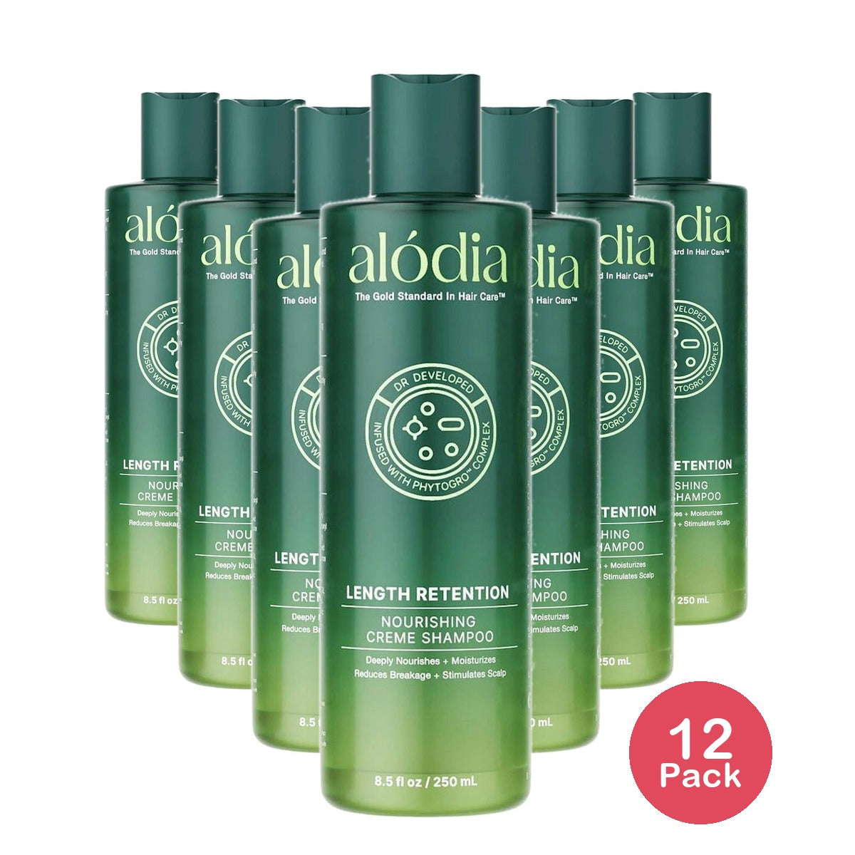 Alodia Length Retention Nourishing Creme Shampoo 8.5 Oz (Pack of 12)