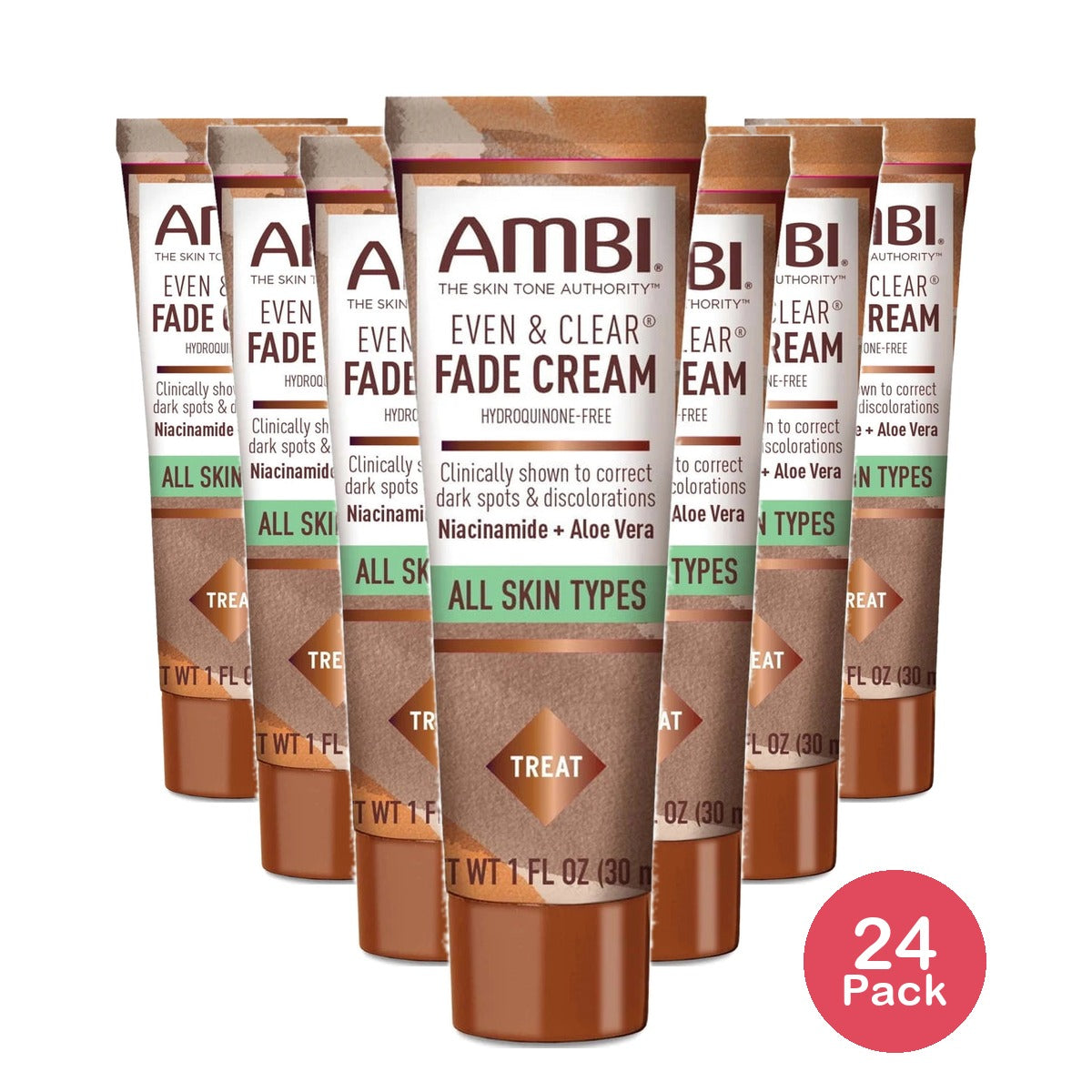 AMBI Even & Clear Fade Cream - 1fl oz (Pack of 24)