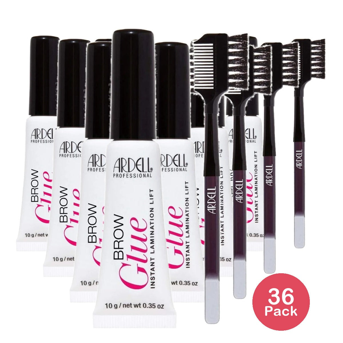 Ardell Brow Glue Instant Lamination Lift Crystal Clear (Pack of 36)