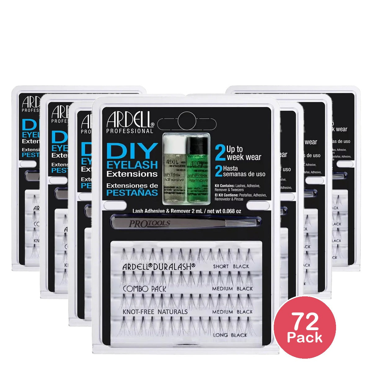 Ardell Diy Eyelash Extensions Kit 0.068Oz (Pack Of 72)