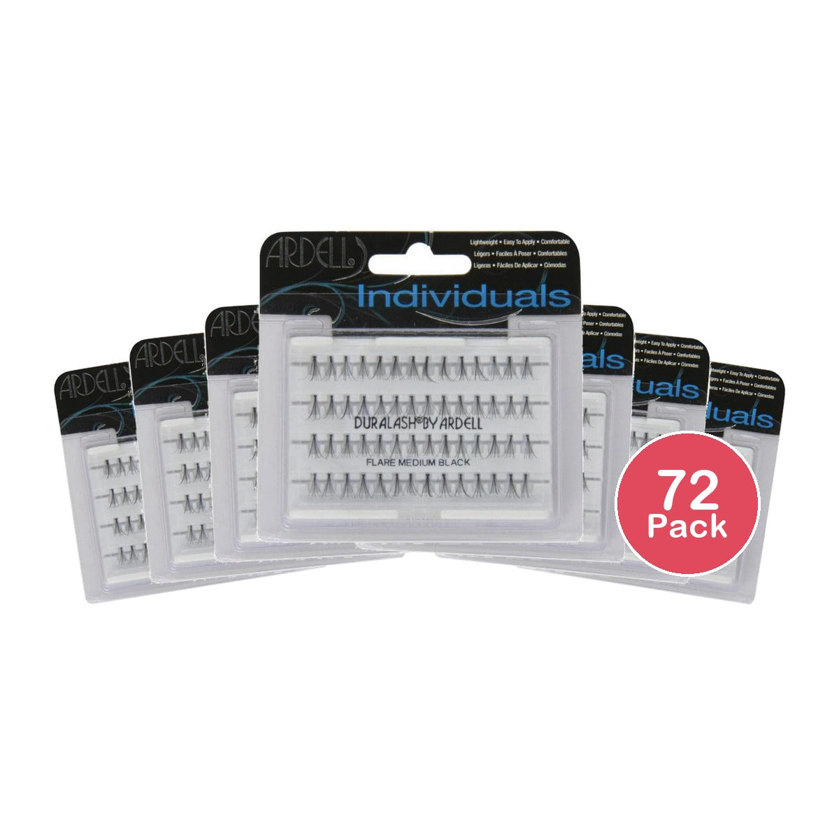 ARDELL DuraLash Flare Lashes - Flare Medium Black (Pack of 72)