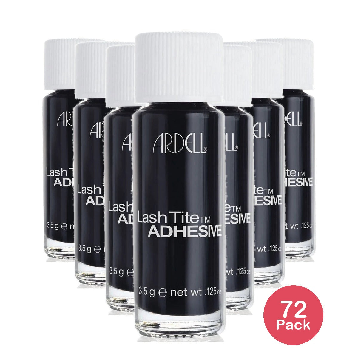 Ardell LashTite Adhesive (Clear or Dark) (Dark / 0.125 oz) (Pack of 72)