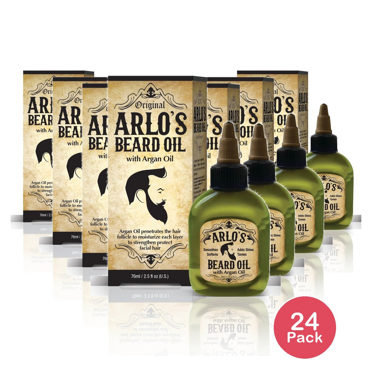 Arlo's Beard Oil with Argan Oil 2.5 Oz (Pack of 24)