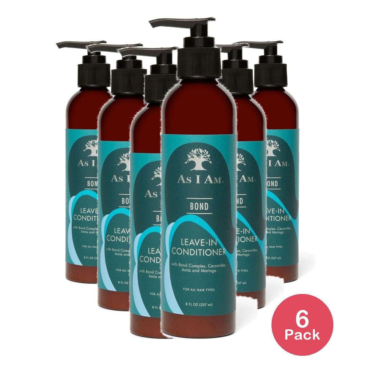 As I Am Bond Leave-In Conditioner 8 Fl Oz (Pack of 6)