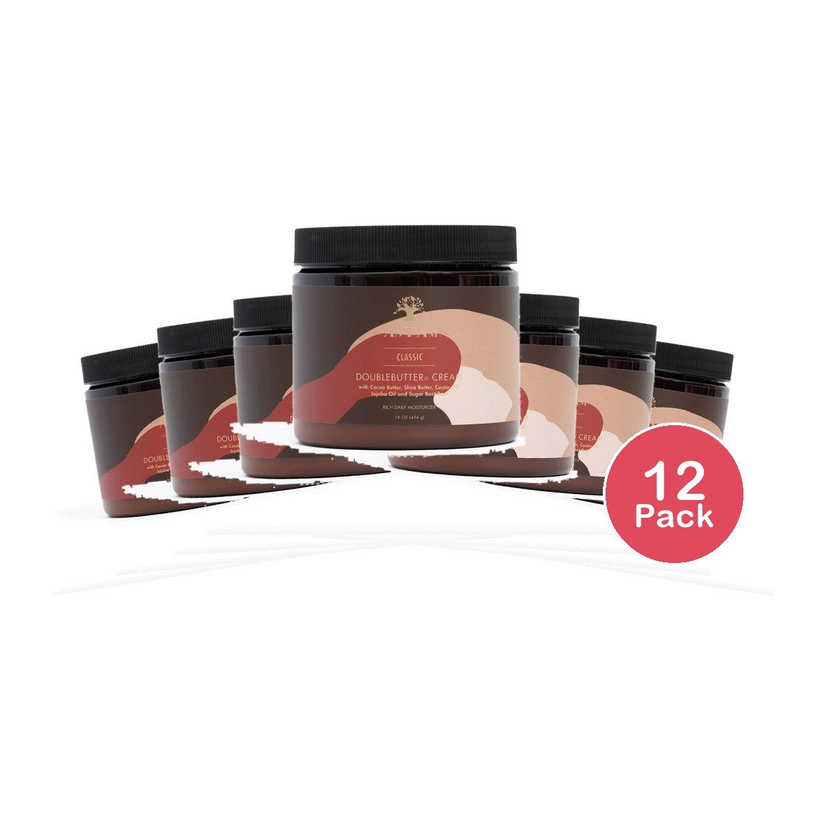 As I Am Double Butter Rich Daily Moisturizer 16 Oz (Pack of 12)
