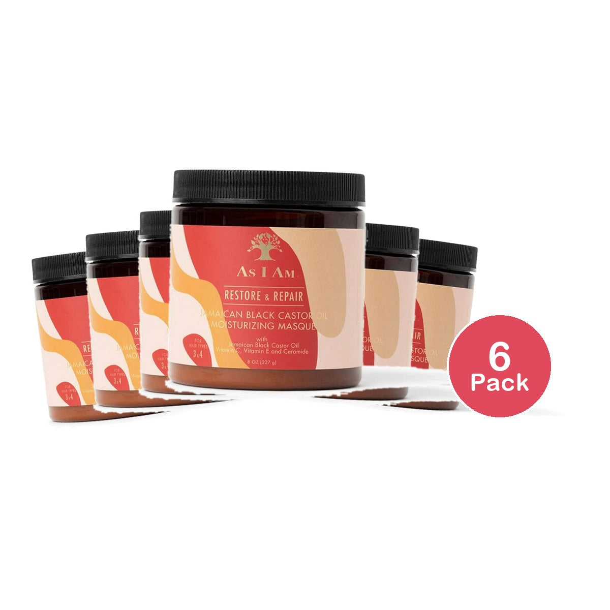 As I Am JBCO Nano Masque - 8oz 8 Oz (Pack of 6)