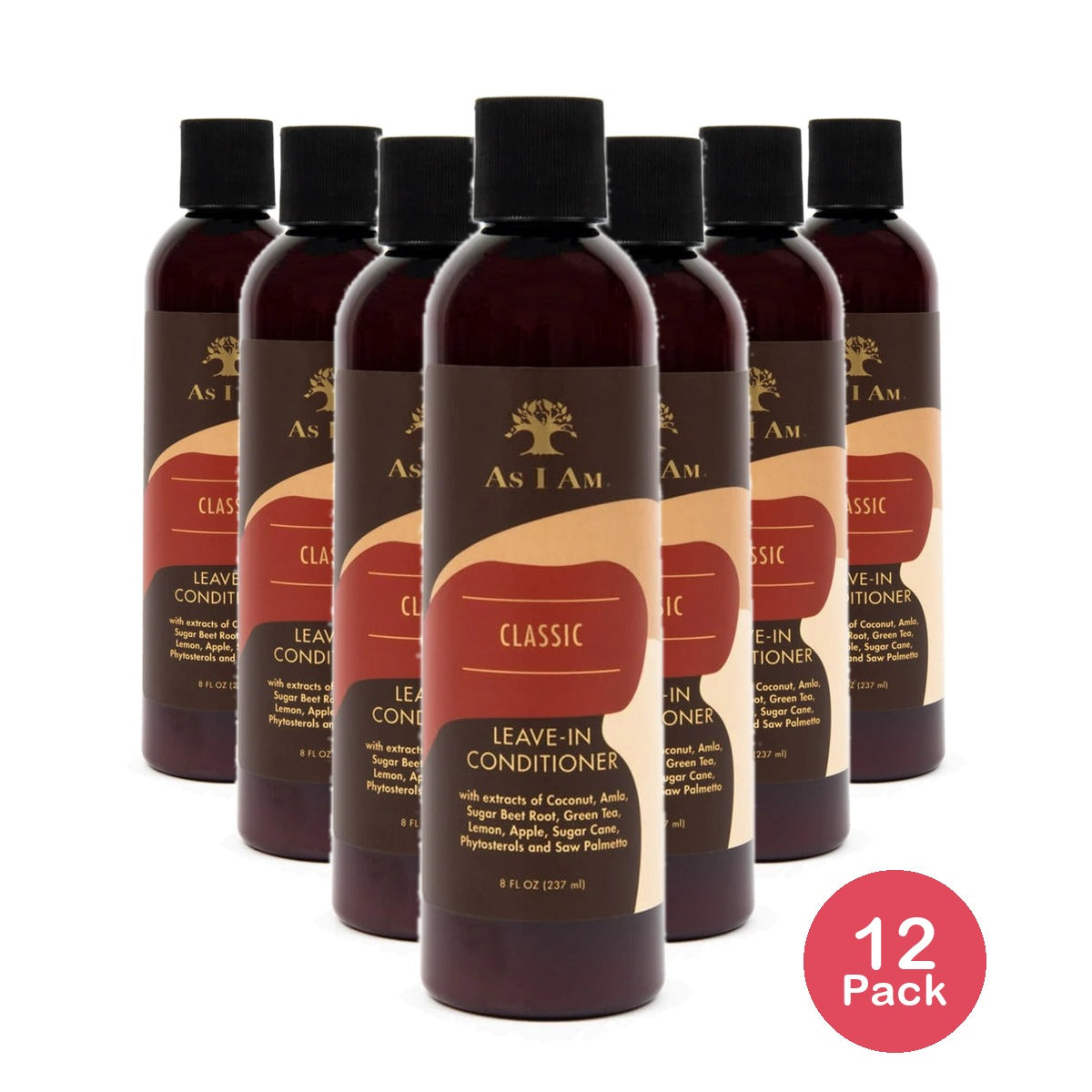 As I Am Leave In Conditioner - 8 fl oz 8 Fl. Oz (Pack of 12)