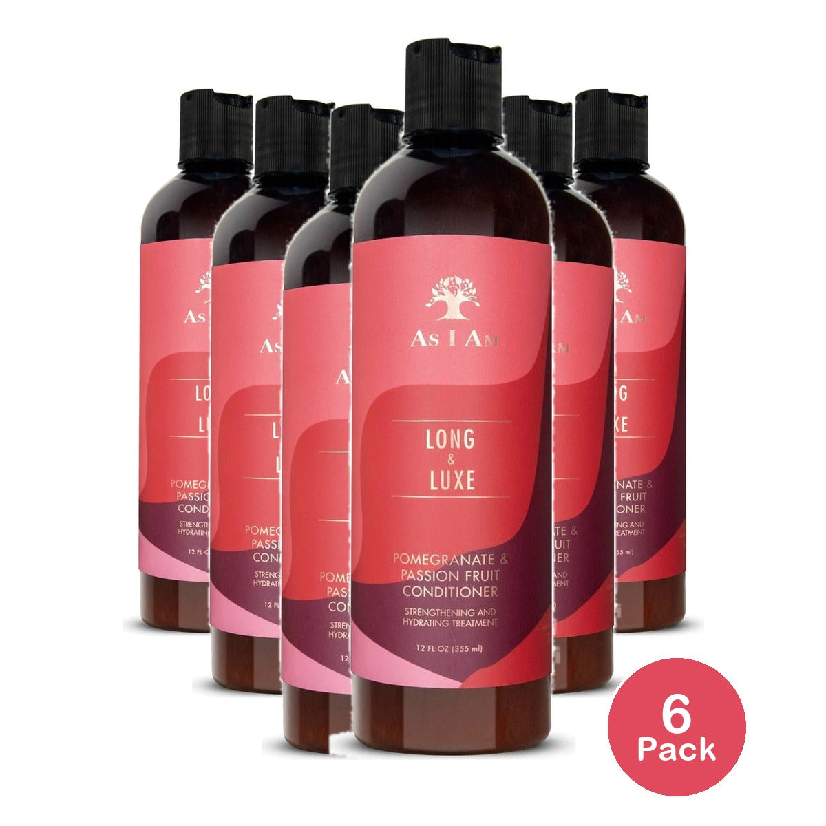 As I Am Long & Luxe Conditioner 12 Oz (Pack of 6)