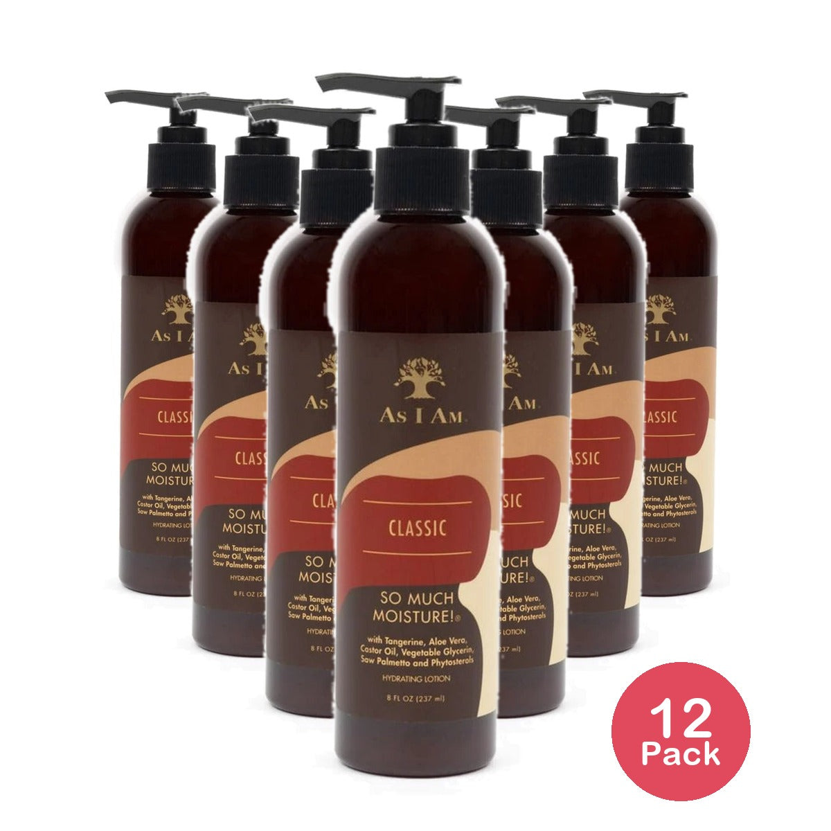 As I Am So Much Moisture Hydrating Lotion - 8 fl oz 8 Fl. Oz (Pack of 12)