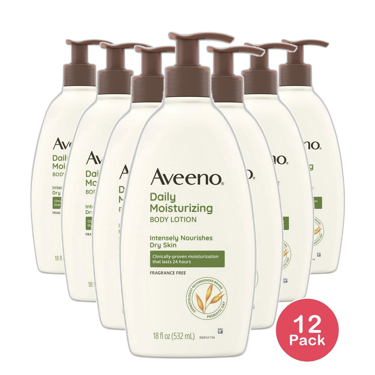 Aveeno Daily Moisturizing Lotion18Oz (Pack of 12)