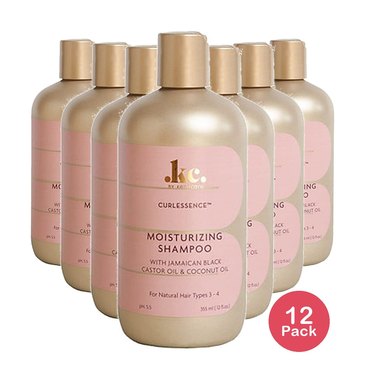 Avlon KeraCare CurlEssence Moisturizing Shampoo 12 Oz (Pack of 12)