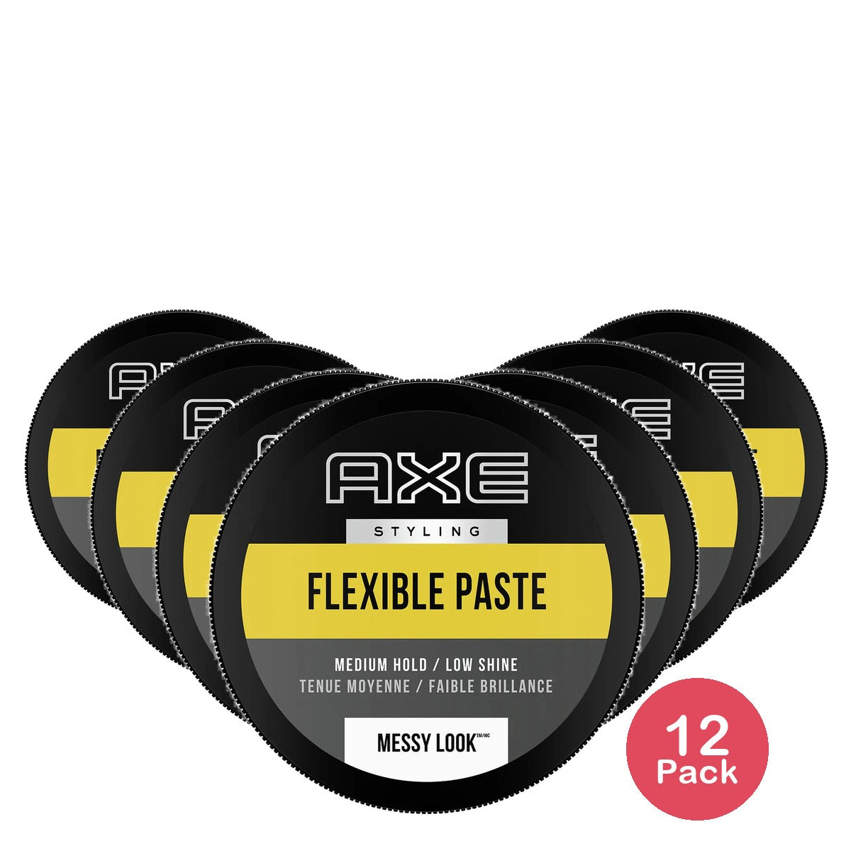 Axe Messy Look Hair Paste 2.64 Oz (Pack of 12)