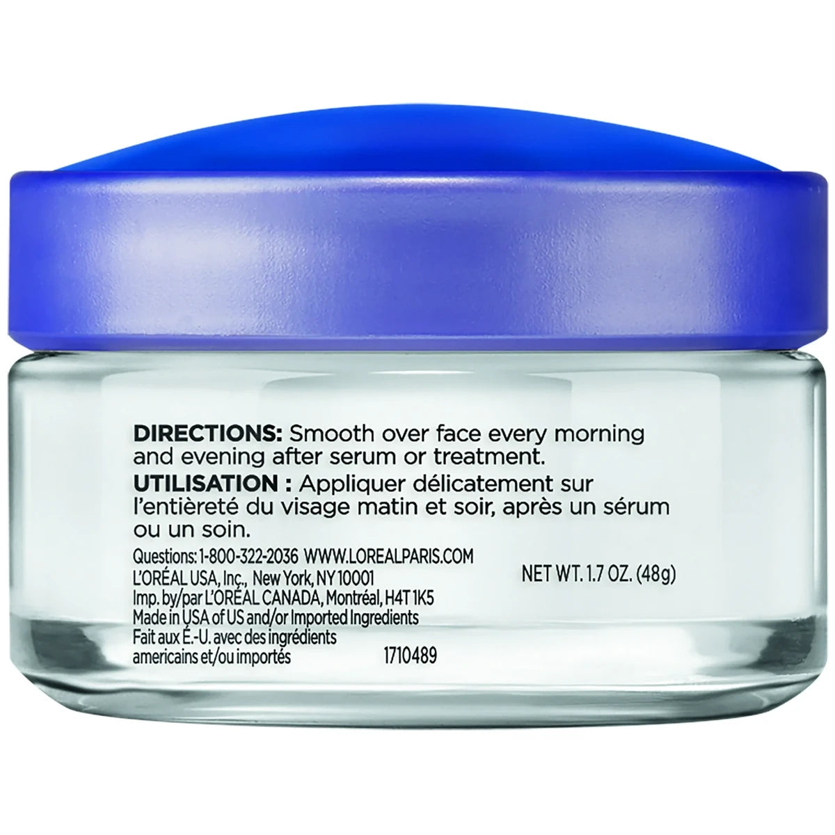 Loreal Paris Collagen Moisture Filler Facial Day and Night Cream 1.7Oz (Pack of 24)