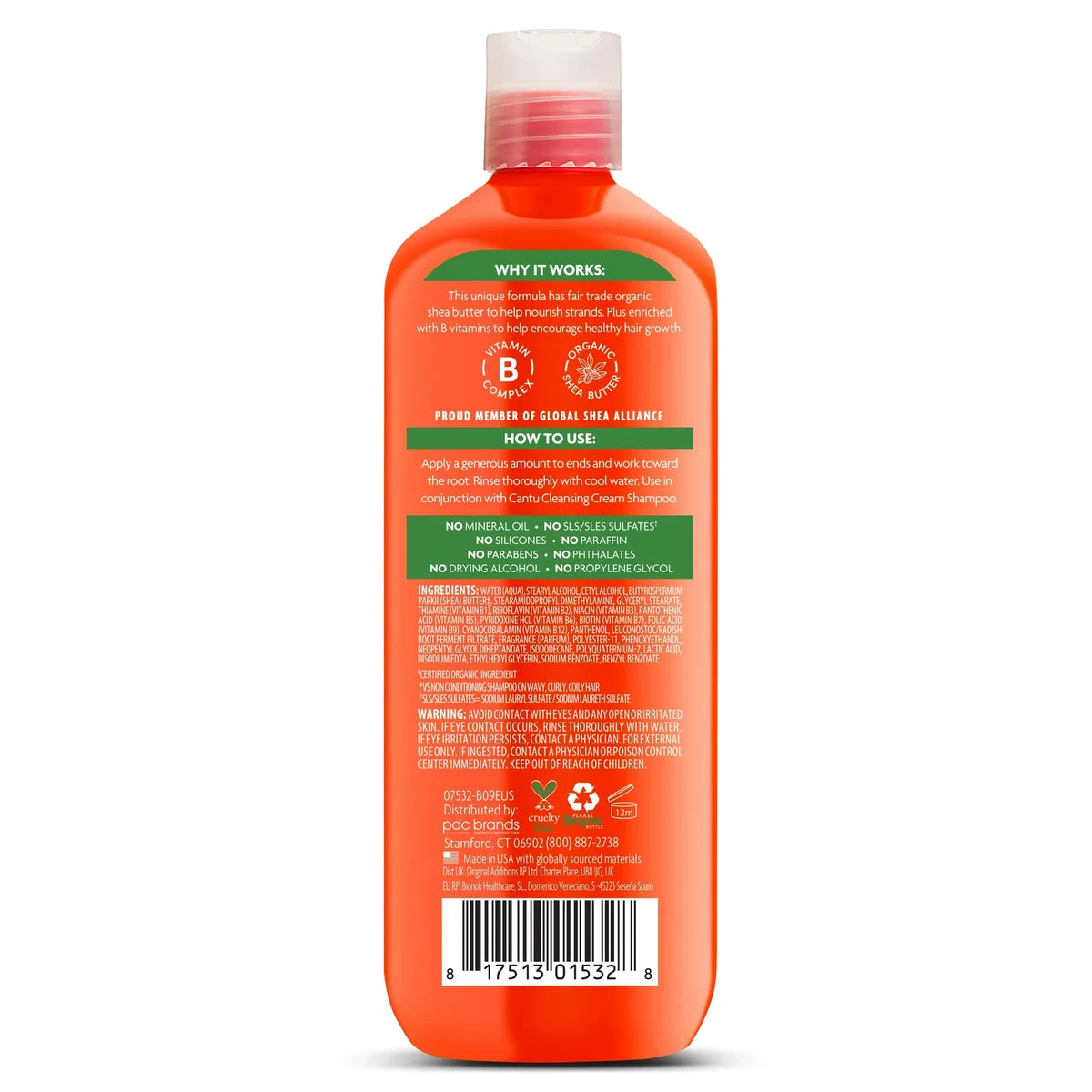 Cantu Shea Butter for Natural Hair Hydrating Cream Conditioner 13.5Oz (Pack of 12)