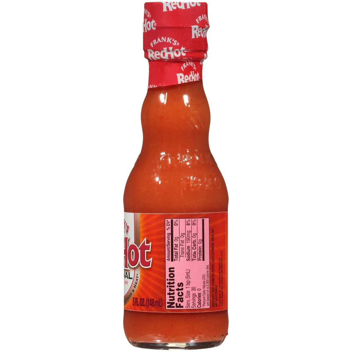 Franks RedHot Original Cayenne Pepper Hot Wing Sauce 5Oz (Pack of 12)
